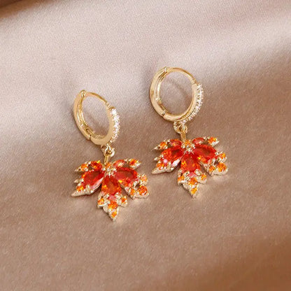 Maple Leaf Earrings