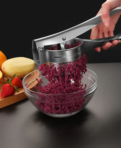 Multifunctional Stainless Steel Masher & Juicer