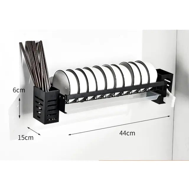 Kitchen Wall Mounted Dish Drying Rack