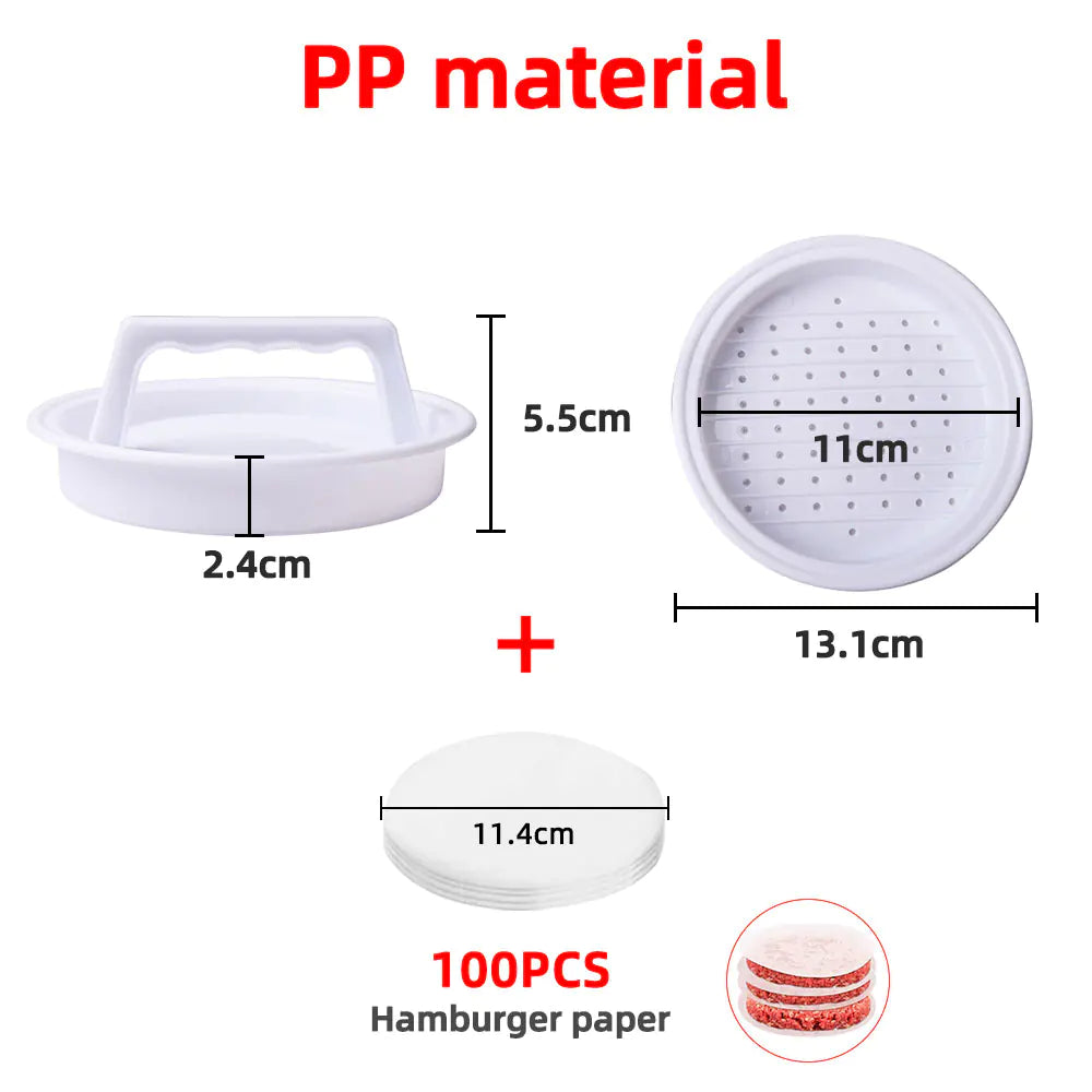 Non-Stick Meat Press Maker