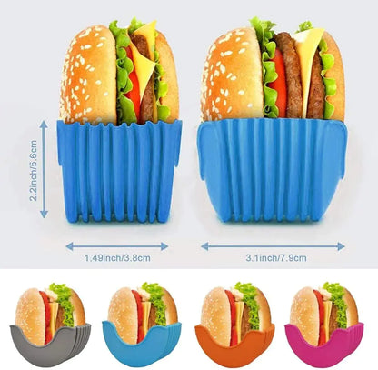 Silicone Shelf Hamburger Tools Fixed Rack Holder