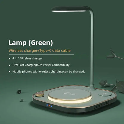 Desk Lamp 4 in 1 Fast Charger