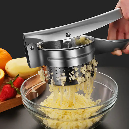 Multifunctional Stainless Steel Masher & Juicer