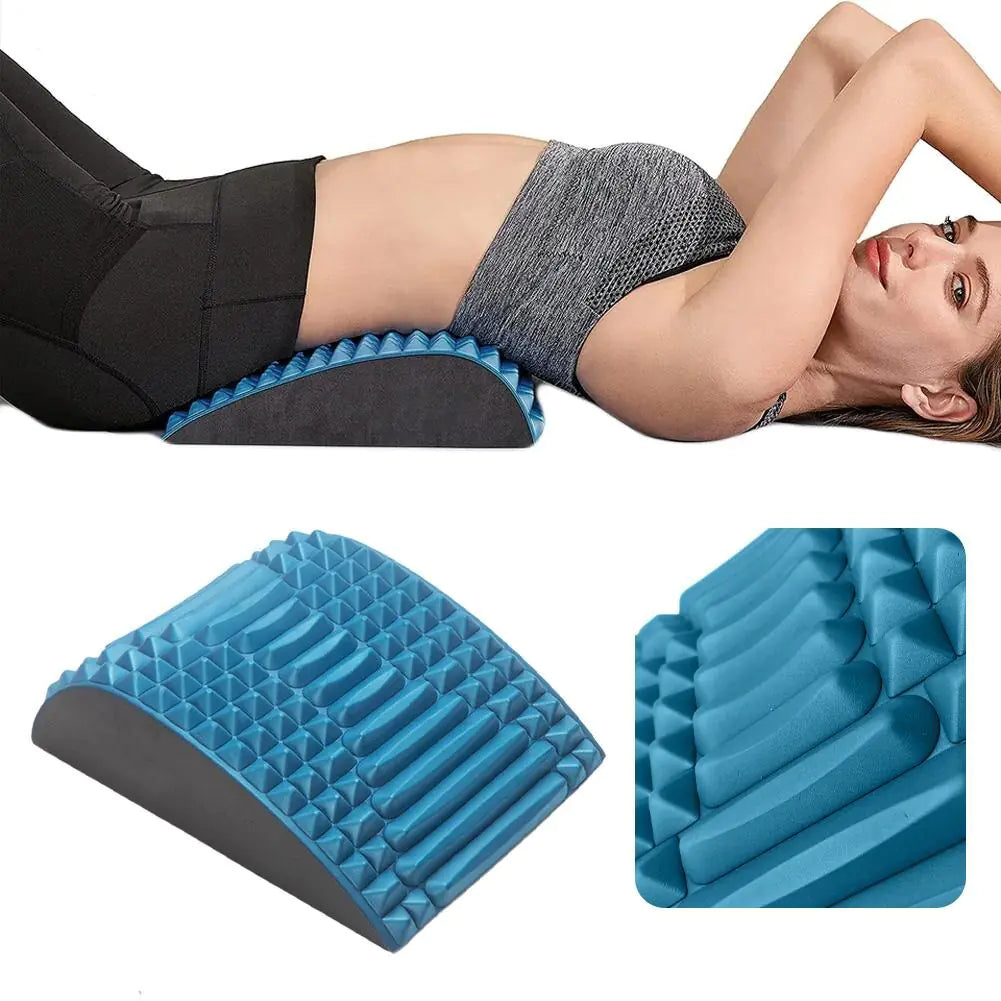 Back Stretcher Pillow Neck Lumbar Support Massager